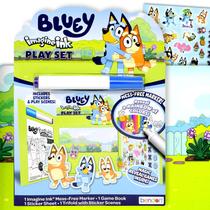 Conjunto de adesivos e colorir Bendon Bluey Imagine Ink Kids Conjunto de adesivos e colorir Bendon Bluey Imagine Ink Kids