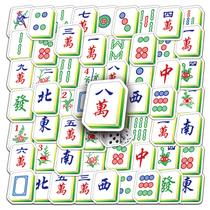 Conjunto de adesivos estilo Mahjong, 145 peças, tema chinês para bricolage Conjunto de adesivos estilo Mahjong, 145 peças, tema chinês para bricolage
