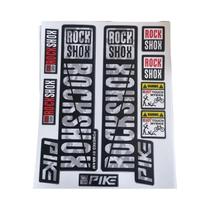 Conjunto De Adesivos Impermeáveis Para Garfo De Bicicleta De Montanha Com Mudança De Cor Para Sram