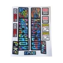 Conjunto De Adesivos Impermeáveis Para Garfo De Bicicleta De Montanha Com Mudança De Cor Para Sram