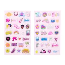 Conjunto de adesivos Kodak x Barbie coloridos e decorativos com mais de 50 adesivos Conjunto de adesivos Kodak x Barbie coloridos e decorativos com mais de 50 adesivos