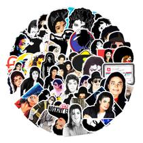 Conjunto de adesivos Michaels Jacksons Anime Vinil PVC 50 unidades