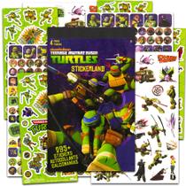 Conjunto de adesivos para lembrancinhas Teenage Mutant Ninja Turtles 350+