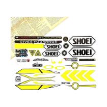 Conjunto De Adesivos Refletivos Impermeáveis Para Capacete De Motocicleta, Estilo Racing DIY Para Conjunto De Adesivos Refletivos Impermeáveis Para Capacete De Motocicleta, Estilo Racing DIY Para