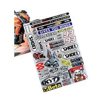 Conjunto De Adesivos Refletivos Impermeáveis Para Moto, Decalques Para Carenagem, Para-brisa, Tanque