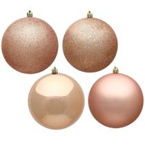 Conjunto de Adornos Vickerman Bola con Acabado 4 en 2.75" Oro Rosa x20