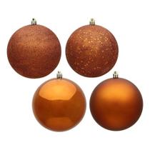 Conjunto de Adornos Vickerman de 2.4" Cobre con 4 Acabados - 24 unidades