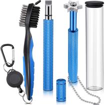 Conjunto de afiadores Golf Club Groove Skylety, 3 peças com pincel Conjunto de afiadores Golf Club Groove Skylety, 3 peças com pincel