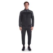 Conjunto de Agasalho de Treino Mizuno Root V Masculino Cor:Cinza/PretoTamanho:GGenero:Masculino Conjunto de Agasalho de Treino Mizuno Root V Masculino Cor:Cinza/PretoTamanho:GGenero:Masculino
