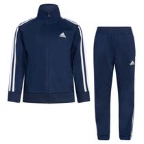 Conjunto de agasalhos Adidas Boy's Tricot Jacket Jogger Pant 7 Blue Conjunto de agasalhos Adidas Boy's Tricot Jacket Jogger Pant 7 Blue