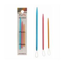 Conjunto De Agulha Para Lã Knitpro C/3 Tamanhos