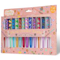 Conjunto de agulhas de crochê Coopay 14 peças de alumínio de 2-10 mm