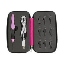 Conjunto De Agulhas De Crochê Iluminadas Por LED 9 Em 1, Ferramentas De Tricô Ergonômicas Conjunto De Agulhas De Crochê Iluminadas Por LED 9 Em 1, Ferramentas De Tricô Ergonômicas