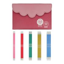 Conjunto de agulhas de ponta dupla KnitPro Zing Starter 15 cm (6")