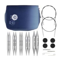 Conjunto de Agulhas Intercambiáveis KnitPro Nova Chunky 5 (13 cm)