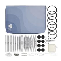 Conjunto de agulhas intercambiáveis KnitPro Nova Grande 13cm (5in) Conjunto de agulhas intercambiáveis KnitPro Nova Grande 13cm (5in)