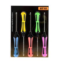 Conjunto De Agulhas Para Isca De Pesca De Carpa 5pcs Ferramentas De Conexão Com Gaiola Acessórios De