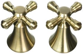 Conjunto de alças de banheira Delta Faucet Cassidy Metal Cross H695CZ