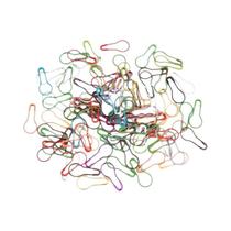 Conjunto De Alfinetes De Segurança Metálicos Em Forma De Pêra Para DIY Costura De Roupas Crochê 100