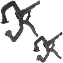 Conjunto de alicates Klein Tools 38662 C-Clamp Locking de 6 cm e 28 cm