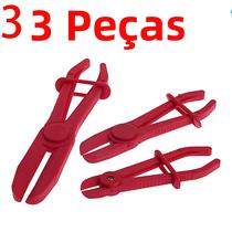 Conjunto De Alicates Para Reparação De Carros Com 3 Peças Para Remoção De Mangueiras De Freio,