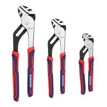 Conjunto de alicates WORKPRO Groove Joint 30/25/20cm ajustável