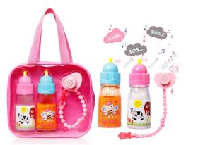 Conjunto de alimentação Exquisite Buggy My Sweet Baby Talking Magic Bottles
