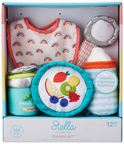 Conjunto de alimentação Manhattan Toy Stella Collection para bonecas de 30 cm Conjunto de alimentação Manhattan Toy Stella Collection para bonecas de 30 cm