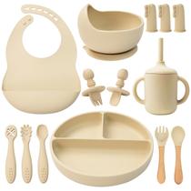 Conjunto de Alimentação para Bebês LITTLE RAWR - Silicone 14 Peças (6+ Meses)