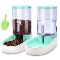 Conjunto de alimentador automático e dispensador de água Meikuler 3.8L para animais de estimação Conjunto de alimentador automático e dispensador de água Meikuler 3.8L para animais de estimação