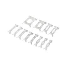 Conjunto De Almofadas Ajustáveis Para Tamanho De Anel 12 Peças Ferramentas De Joalheria Para Ajuste