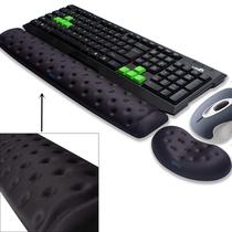 Conjunto de almofadas de apoio para descanso de pulso BRILA Memory Foam Conjunto de almofadas de apoio para descanso de pulso BRILA Memory Foam
