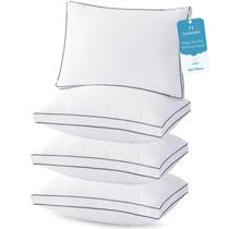 Conjunto de almofadas de cama MUXHOMO King Size de 4 48x86 cm Conjunto de almofadas de cama MUXHOMO King Size de 4 48x86 cm