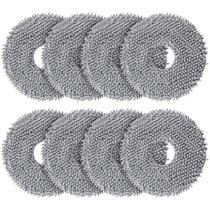 Conjunto de almofadas de esfregão, pacote com 8 unidades para Roborock QV 35A/Saros 10R/Q Revo