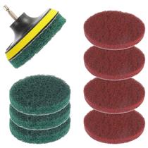 Conjunto de almofadas de limpeza Scrub Drill Brush Power Scouring Pass EPLZON 10 cm