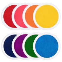 Conjunto de almofadas de tinta Biggun 8 cores Handprint Footprint para crianças Conjunto de almofadas de tinta Biggun 8 cores Handprint Footprint para crianças