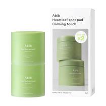 Conjunto de almofadas de toner Abib Heartleaf Spot Pad Calming Touch Duo Conjunto de almofadas de toner Abib Heartleaf Spot Pad Calming Touch Duo