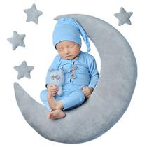 Conjunto de almofadas fotográficas para recém-nascidos IgMaryBox Baby Moon Star
