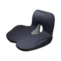 Conjunto De Almofadas Ortopédicas De Espuma De Memória Para Apoio Lombar E Costas Para Cadeira De Conjunto De Almofadas Ortopédicas De Espuma De Memória Para Apoio Lombar E Costas Para Cadeira De