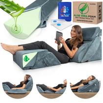Conjunto de almofadas ortopédicas Lunix LX13 com Aloe Vera