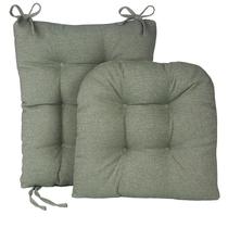 Conjunto de almofadas para cadeira de balanço Klear Vu Omega Celadon de 2 peças