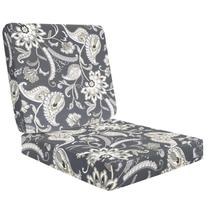 Conjunto de almofadas para cadeira de exterior HEBE Waterproof 19x19 (pacote com 2) Conjunto de almofadas para cadeira de exterior HEBE Waterproof 19x19 (pacote com 2)