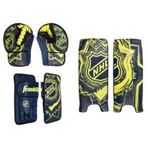 Conjunto de almofadas para goleiros de hóquei de rua Franklin Sports Youth Conjunto de almofadas para goleiros de hóquei de rua Franklin Sports Youth