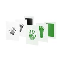 Conjunto De Almofadas Para Impressão De Mão E Pé De Bebê Sem Tinta Não Tóxicas Kits De Impressão De