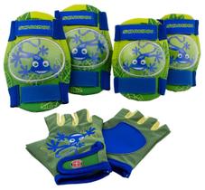 Conjunto de almofadas Schwinn Boy's com joelheiras e luvas Conjunto de almofadas Schwinn Boy's com joelheiras e luvas
