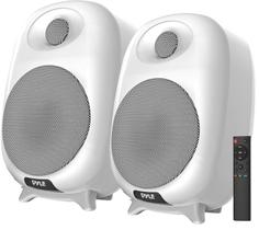Conjunto de alto-falantes Bluetooth Bookshelf Monitor PyleUSA HiFi 60W