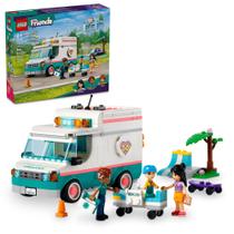 Conjunto de ambulâncias Toy LEGO Friends Heartlake City Hospital 42613