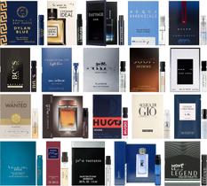 Conjunto de amostras de fragrâncias JRObeauty Cologne para homens com 8 frascos