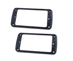 Conjunto de anéis de montagem de pickup Guyker Metal Flat Humbucker Cover