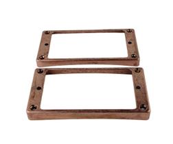 Conjunto de anéis de montagem Humbucker Pickup Guyker Curved Bottom